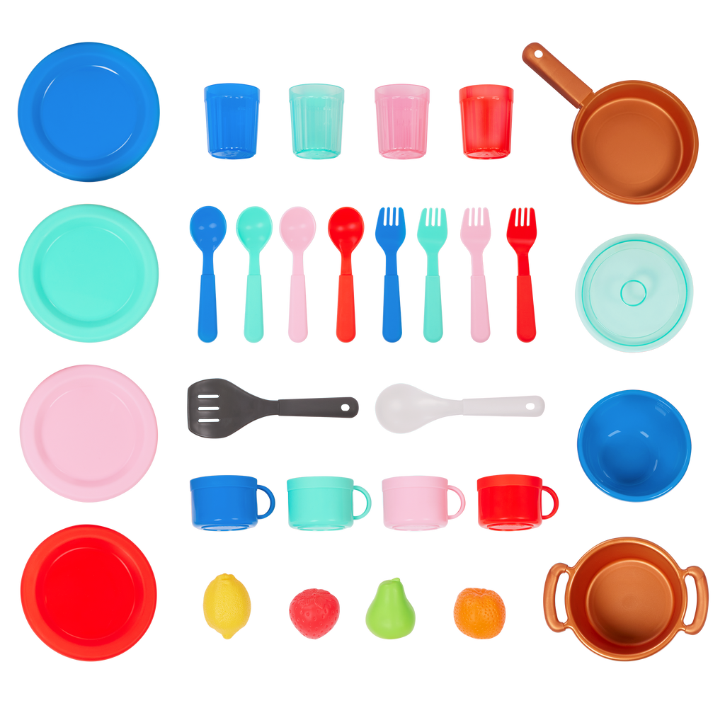 Pretend kitchen set