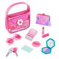Girl's fashion purse with accessories