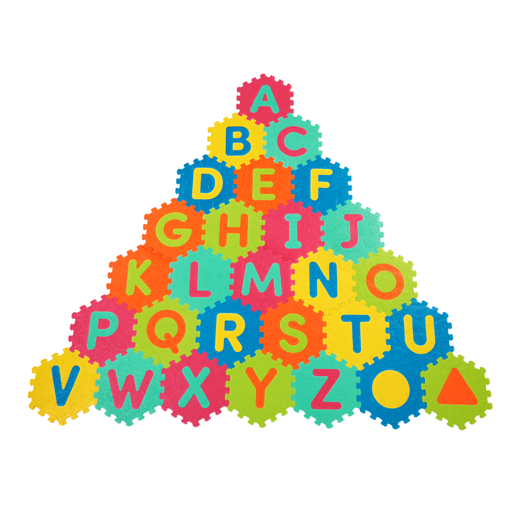 Honeycomb ABCs foam play mat