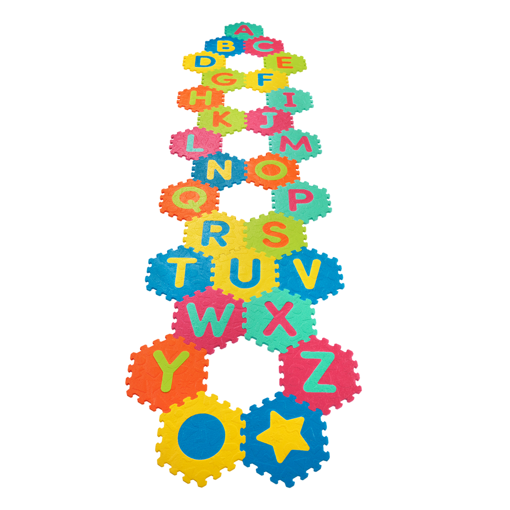 Honeycomb ABCs foam play mat