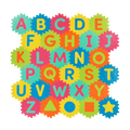 Honeycomb ABCs foam play mat