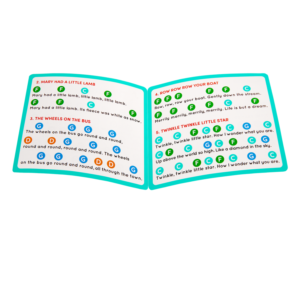 Toy Guitar and song book