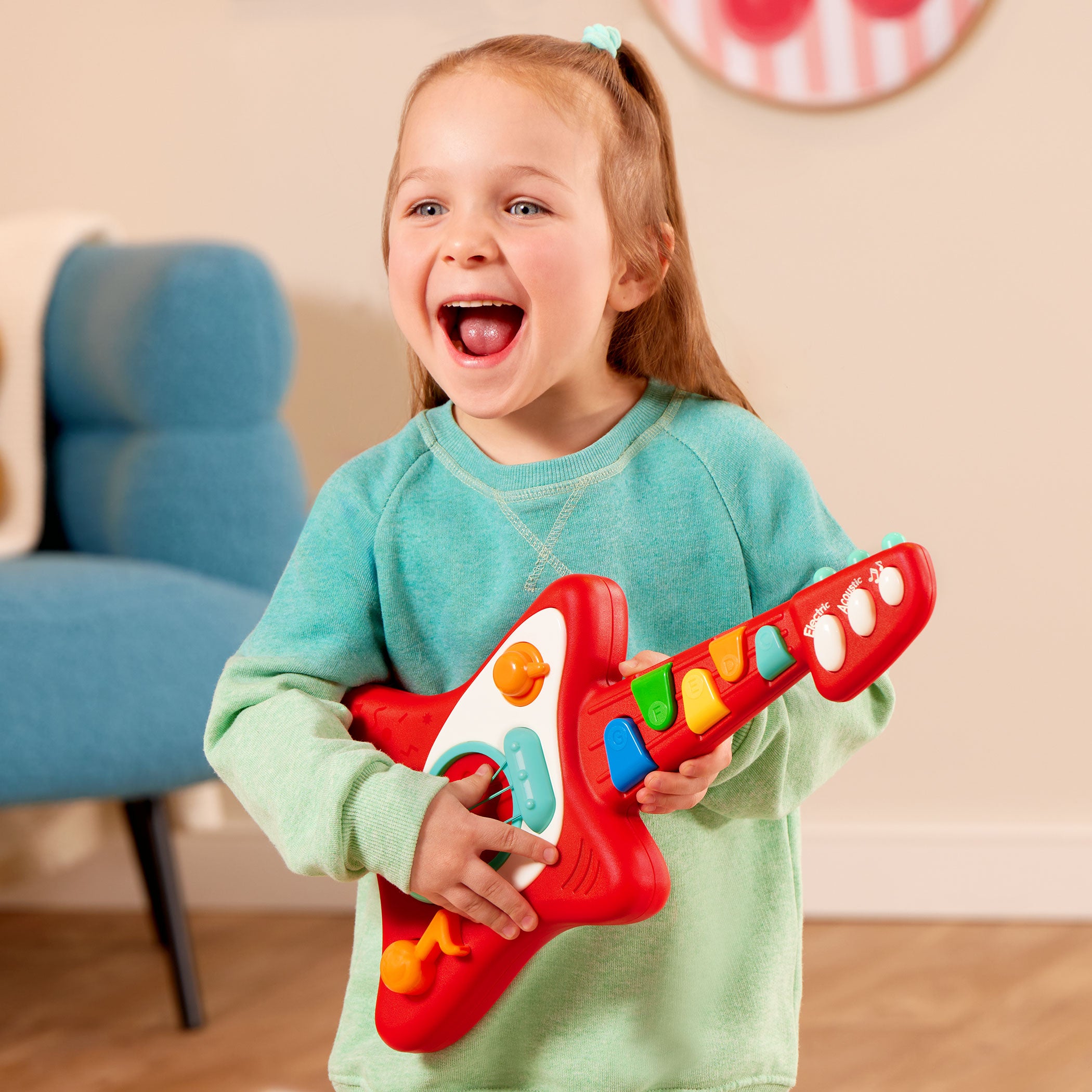 Toy Guitar and song book