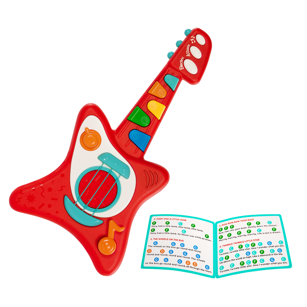 Toy Guitar and song book