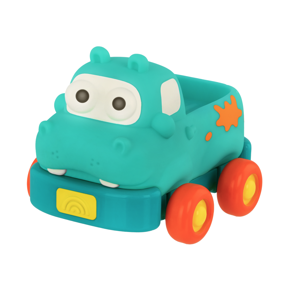 Crocodile Zebra and Hippo Pull Back Cars