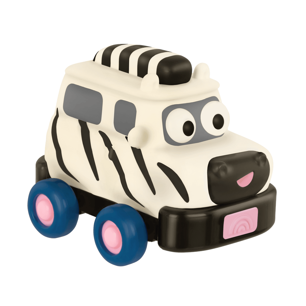 Crocodile Zebra and Hippo Pull Back Cars