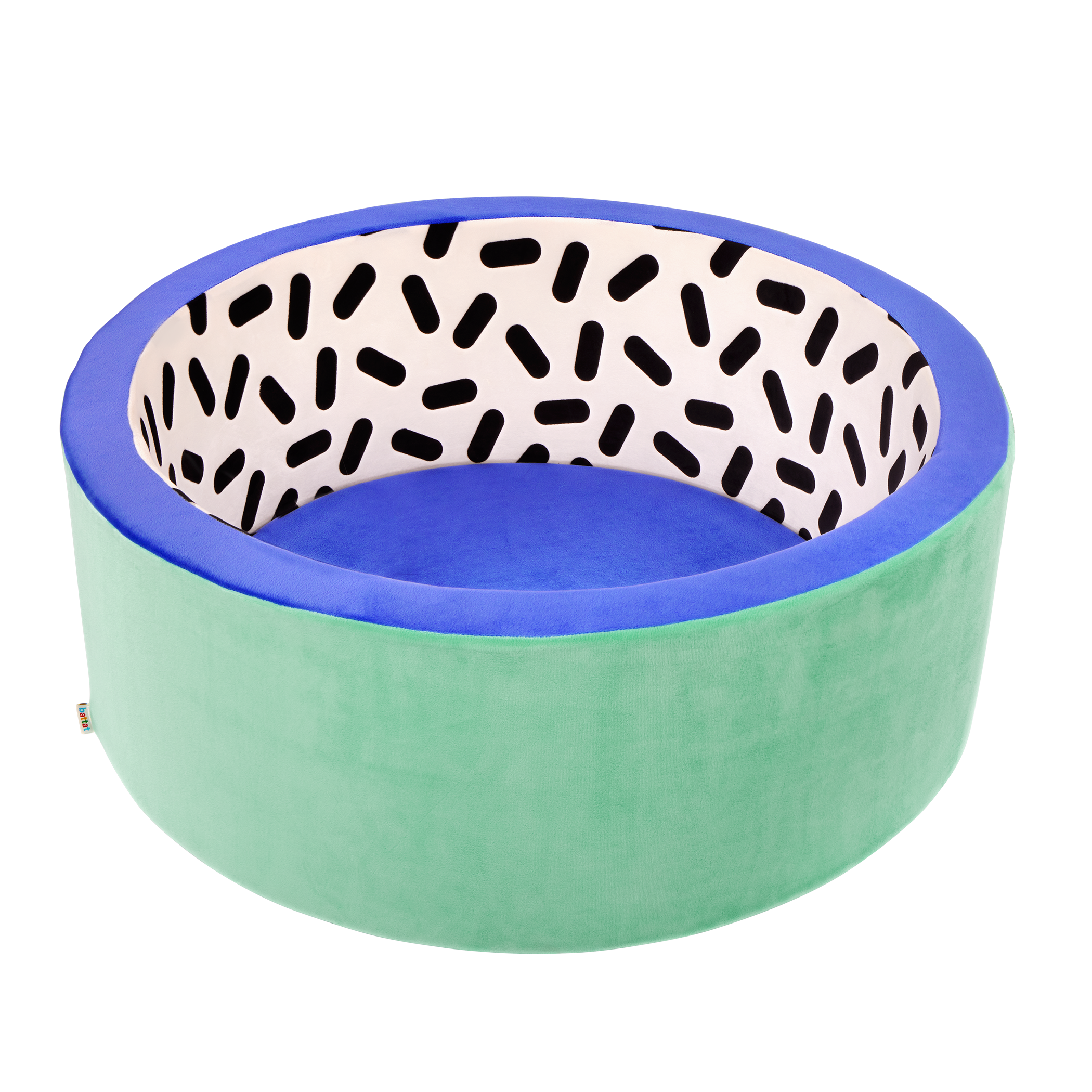 Foam ball pit with balls inside