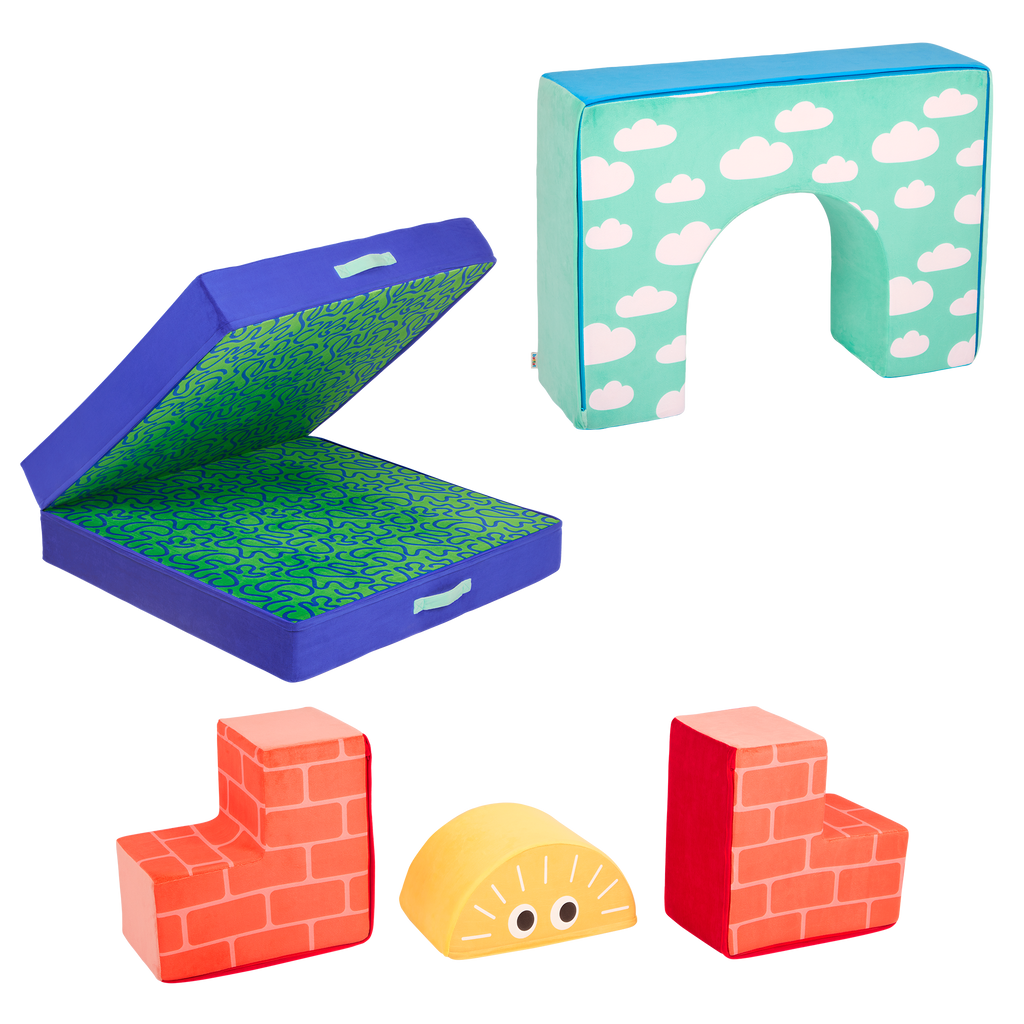 Foam fort building set