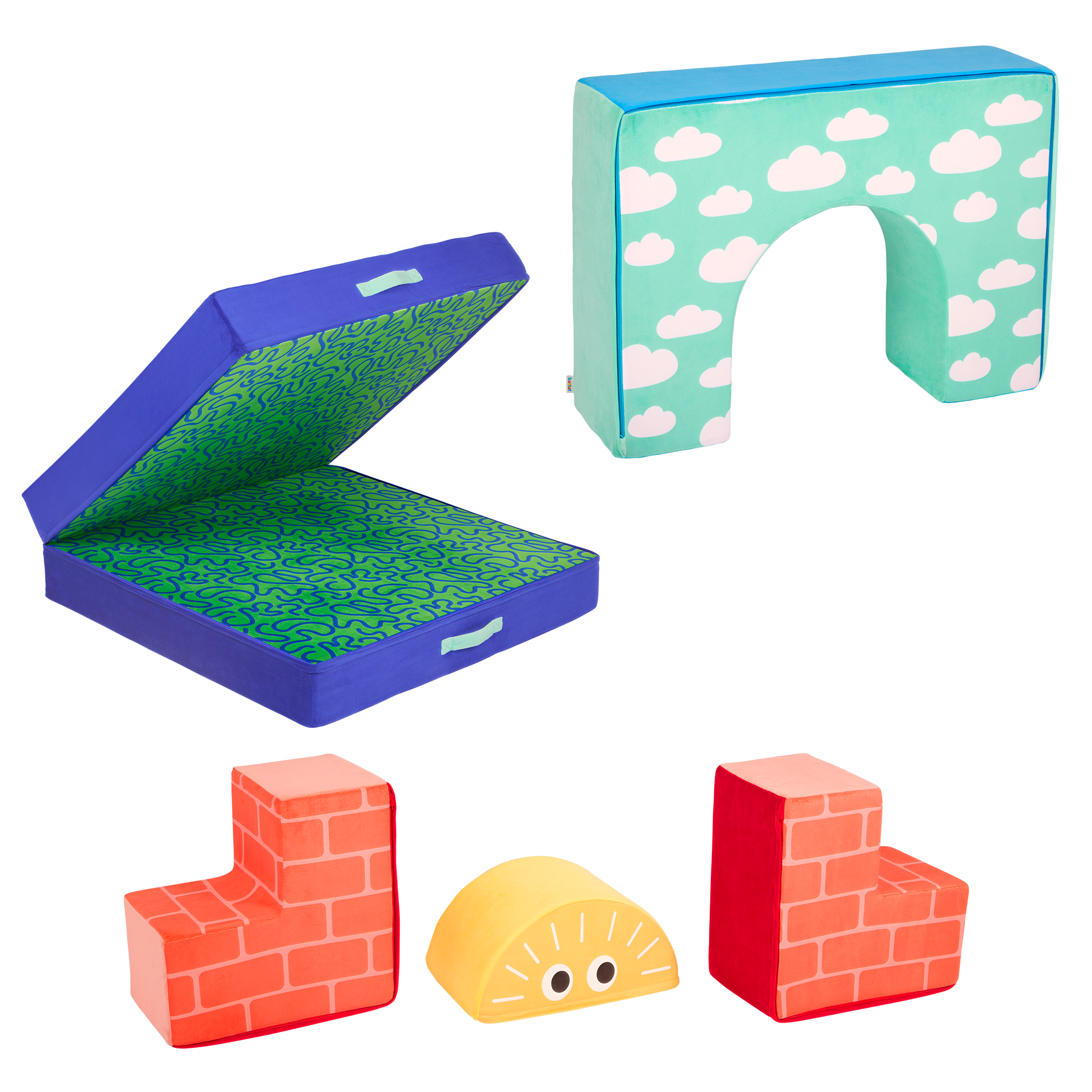 Foam fort building set