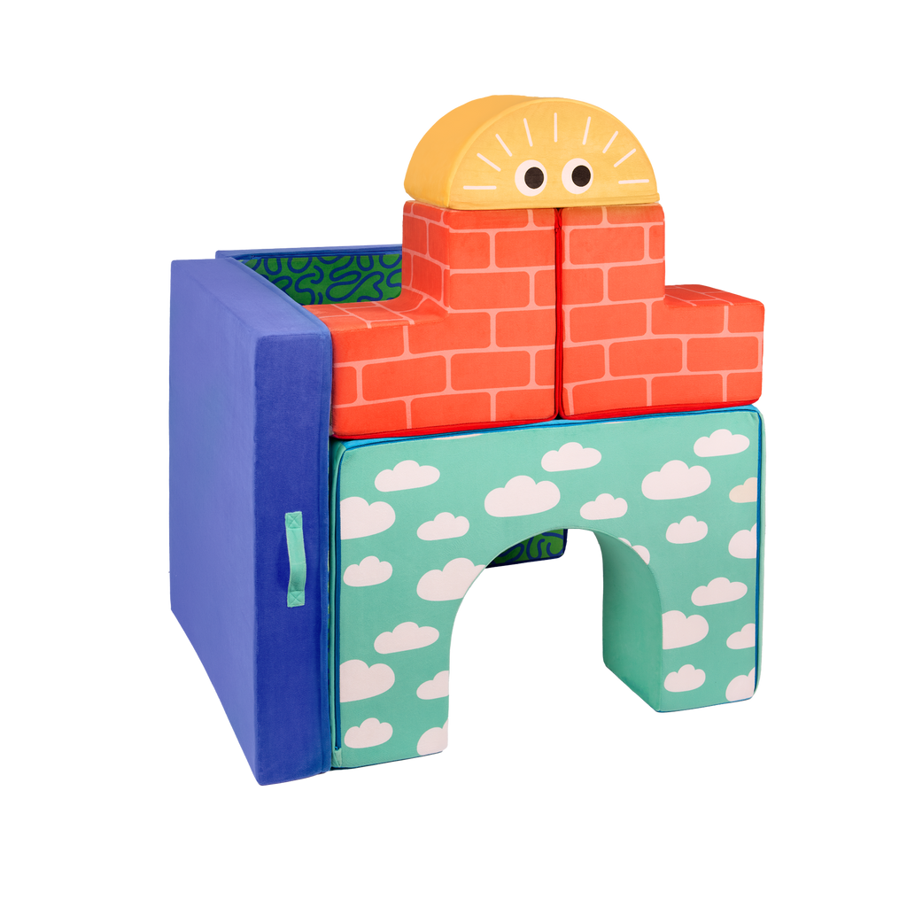 Foam fort building set