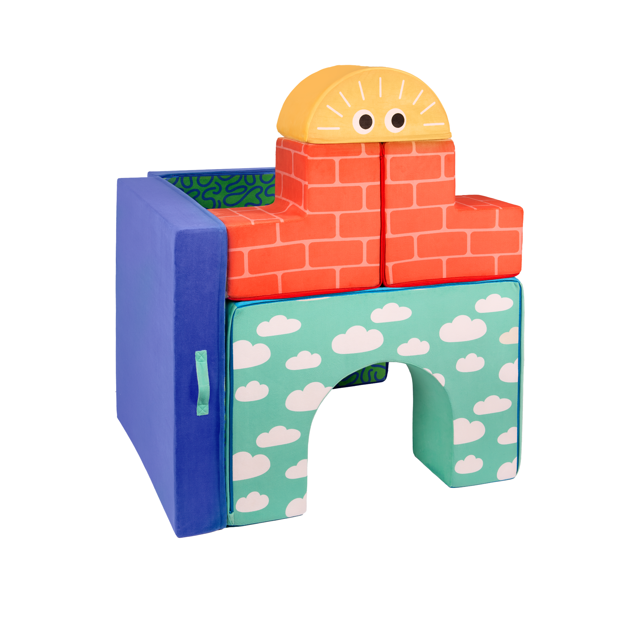 Foam fort building set