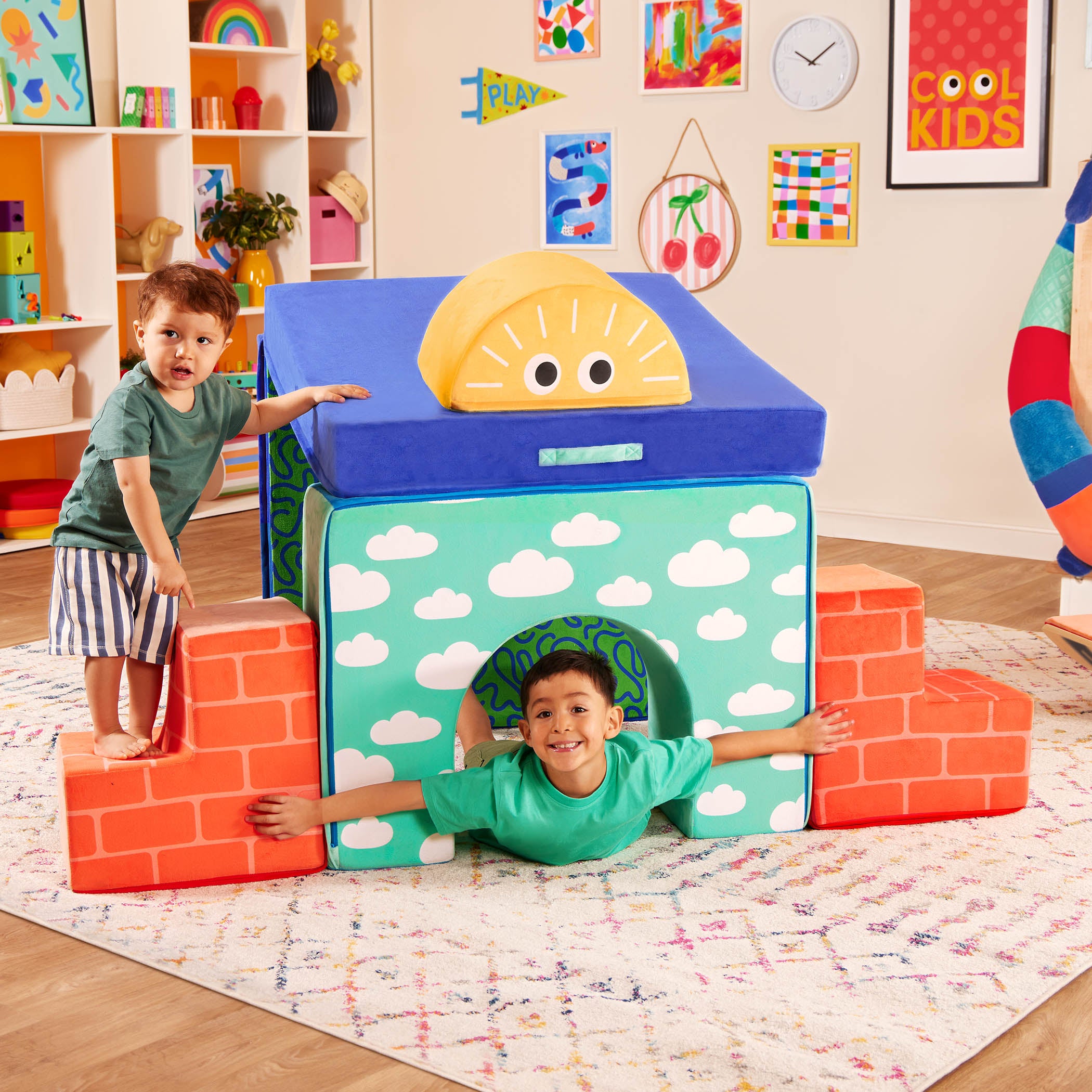 Foam fort building set