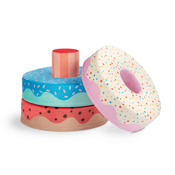 Squishy Stack Donuts | Sweet Retreat | Stacking Foam Donut Set