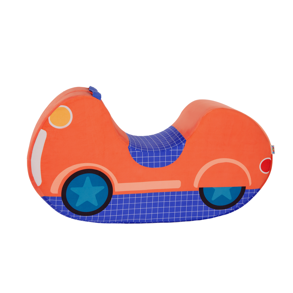 Foam rocking race car