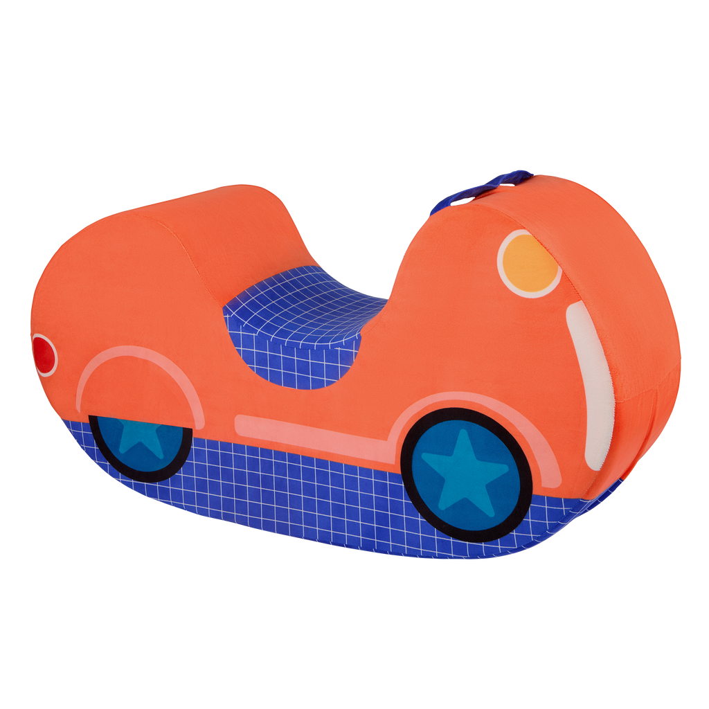 Foam rocking race car
