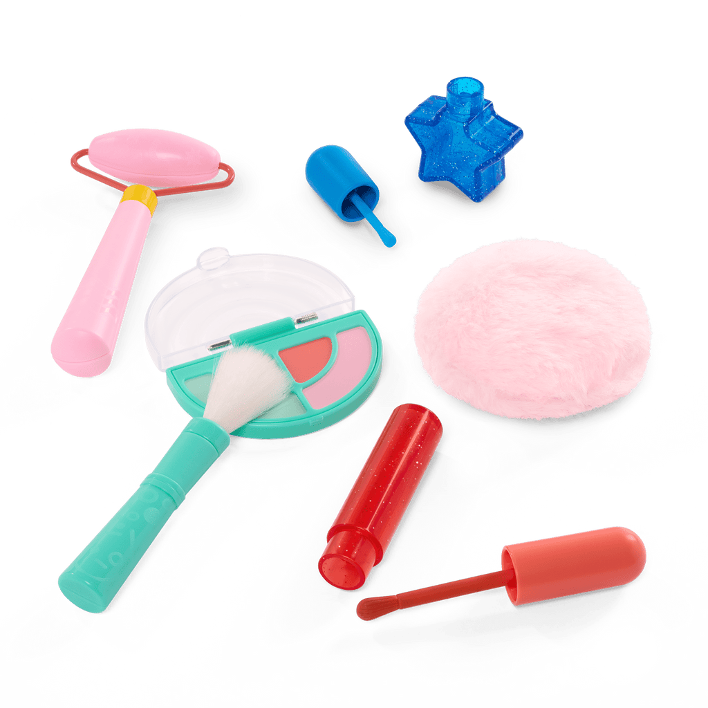 Fully assembled Shine n Smile Vanity with extra pieces