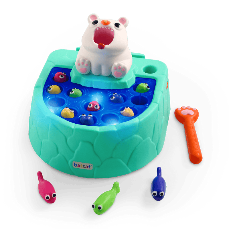 Feed Me! Polar Bear Fishing Game - Battat