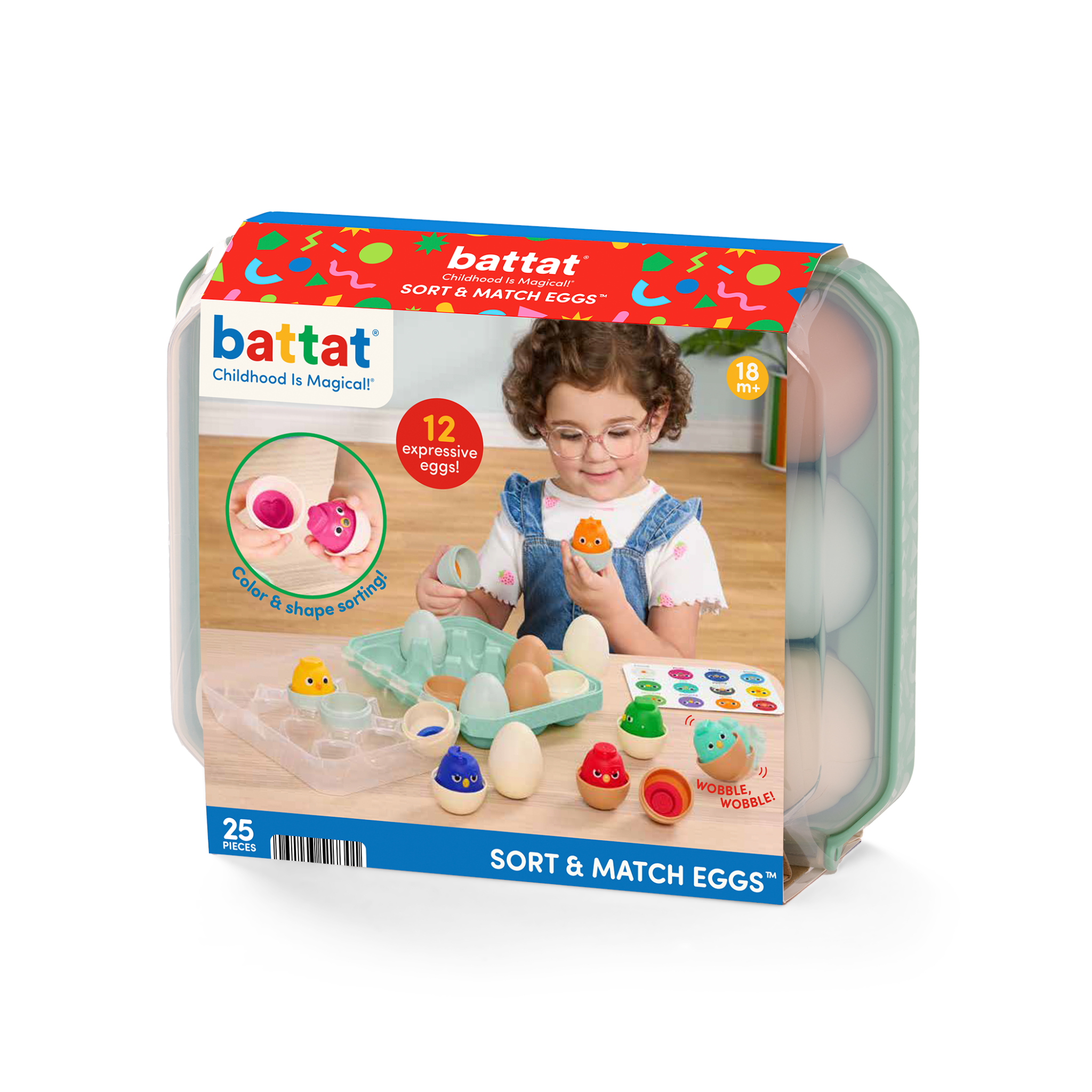Sort & Match Eggs in package