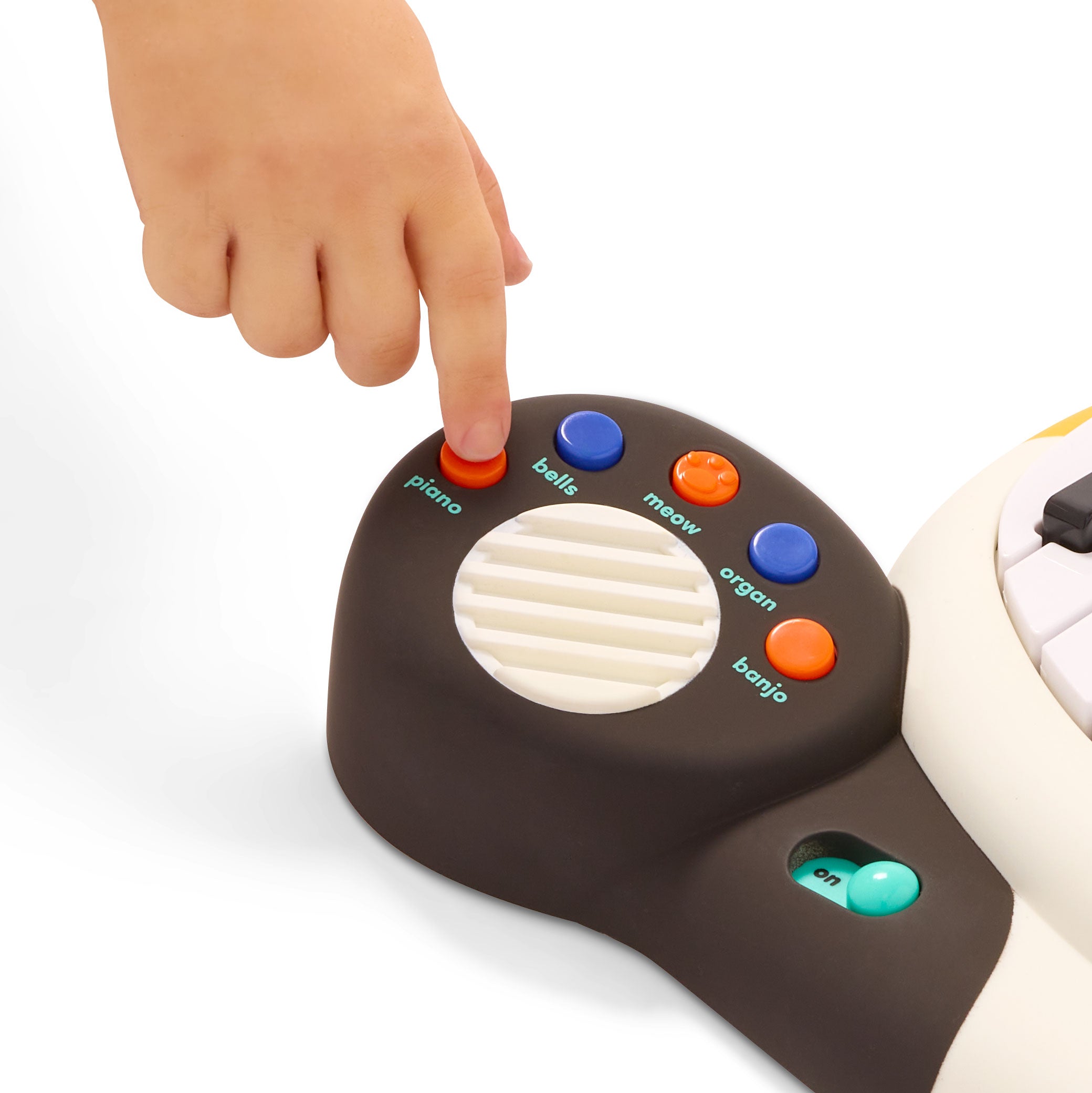 Meowsic keyboard with microphone and manual