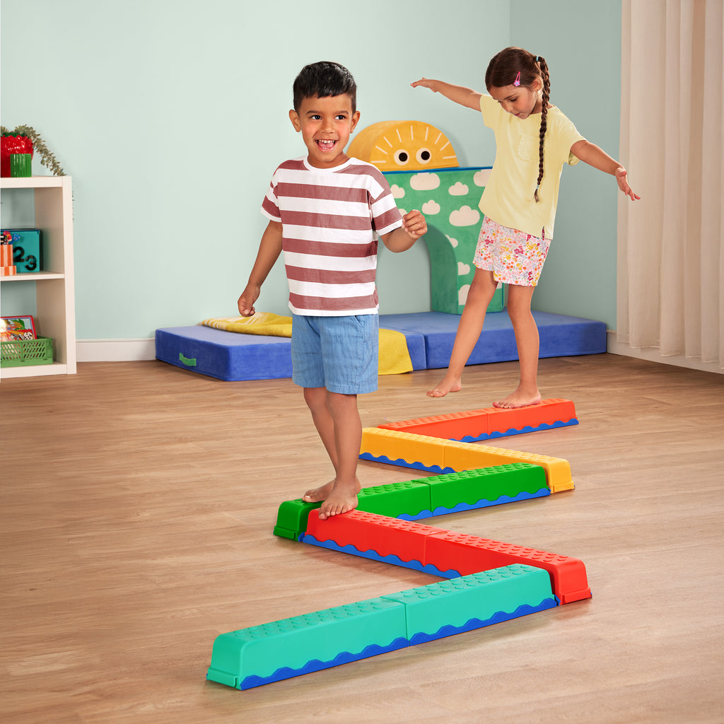 Balance beams set for kids