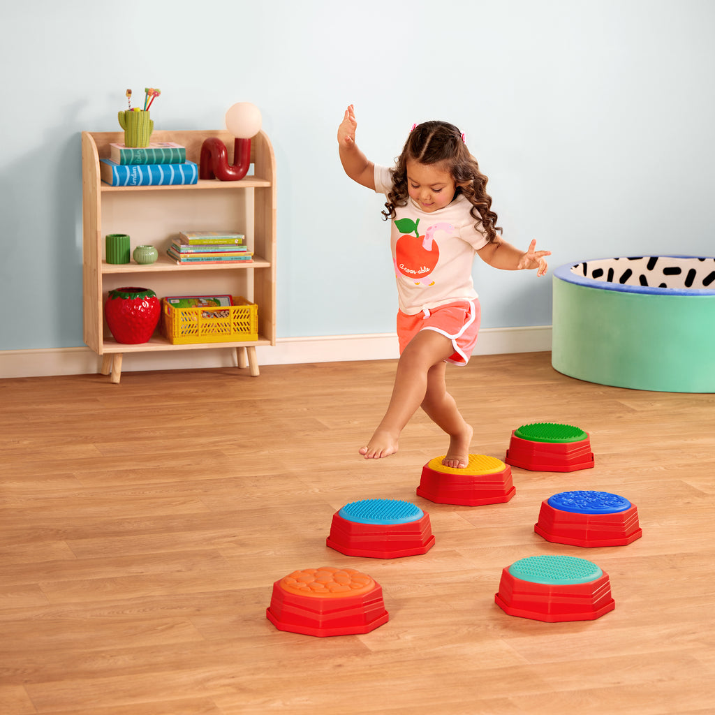 Stepping stones for balance play