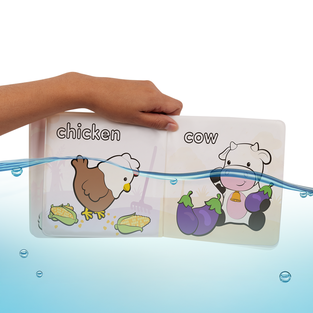 Finger puppets and bath for babies