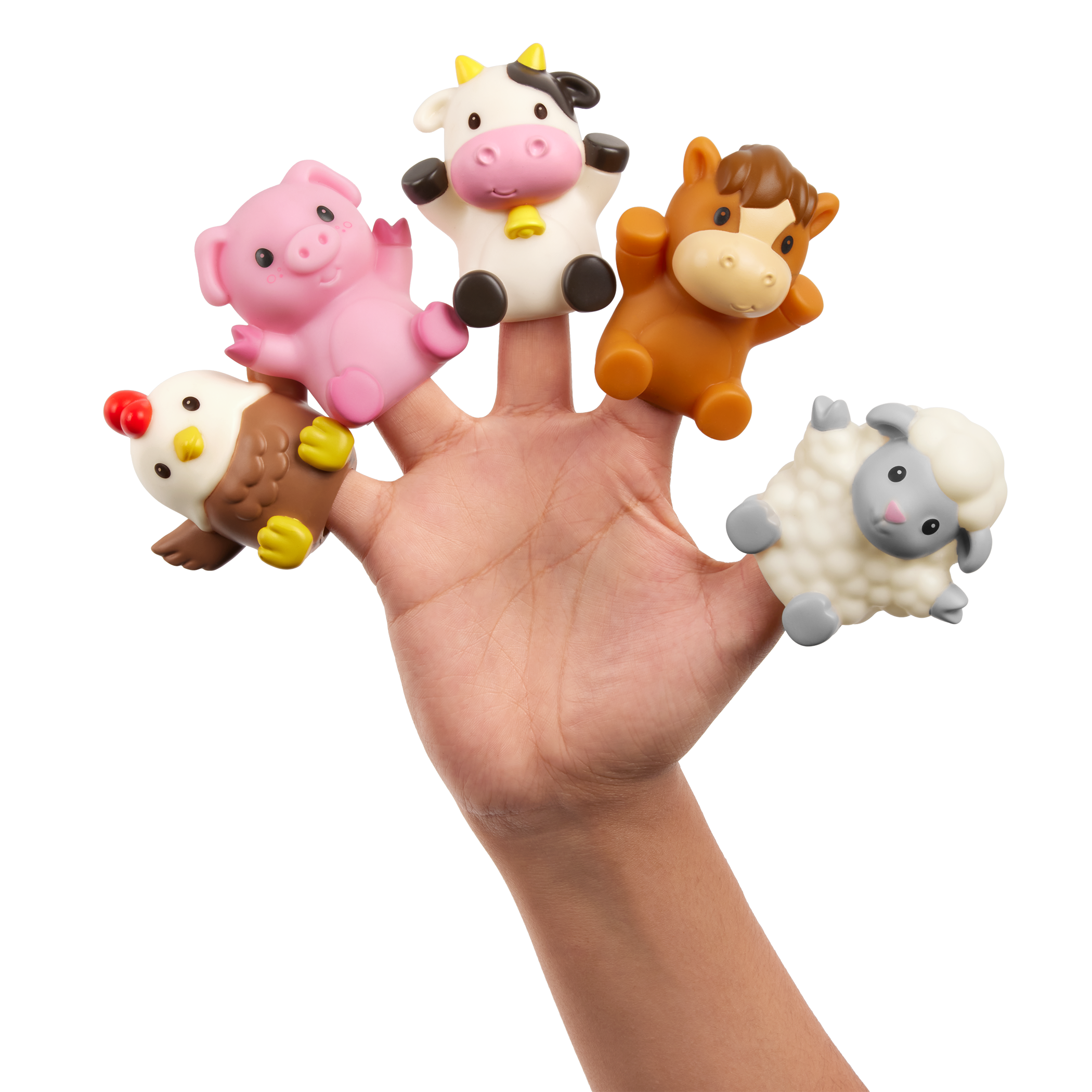 Finger puppets and bath for babies