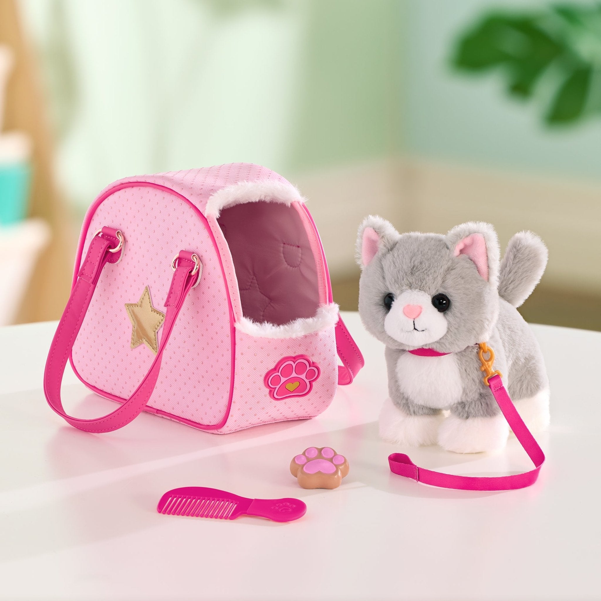 Plush Kitty & Purse