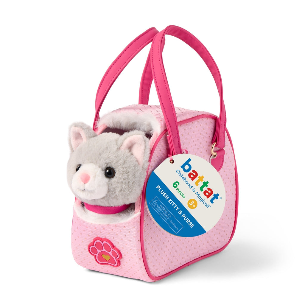 Plush Kitty & Purse