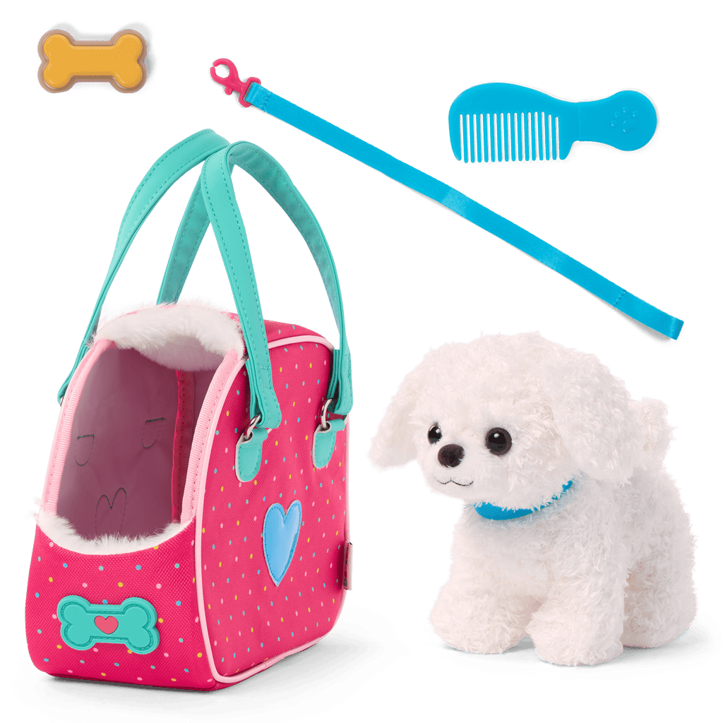 Plush Pup & Purse
