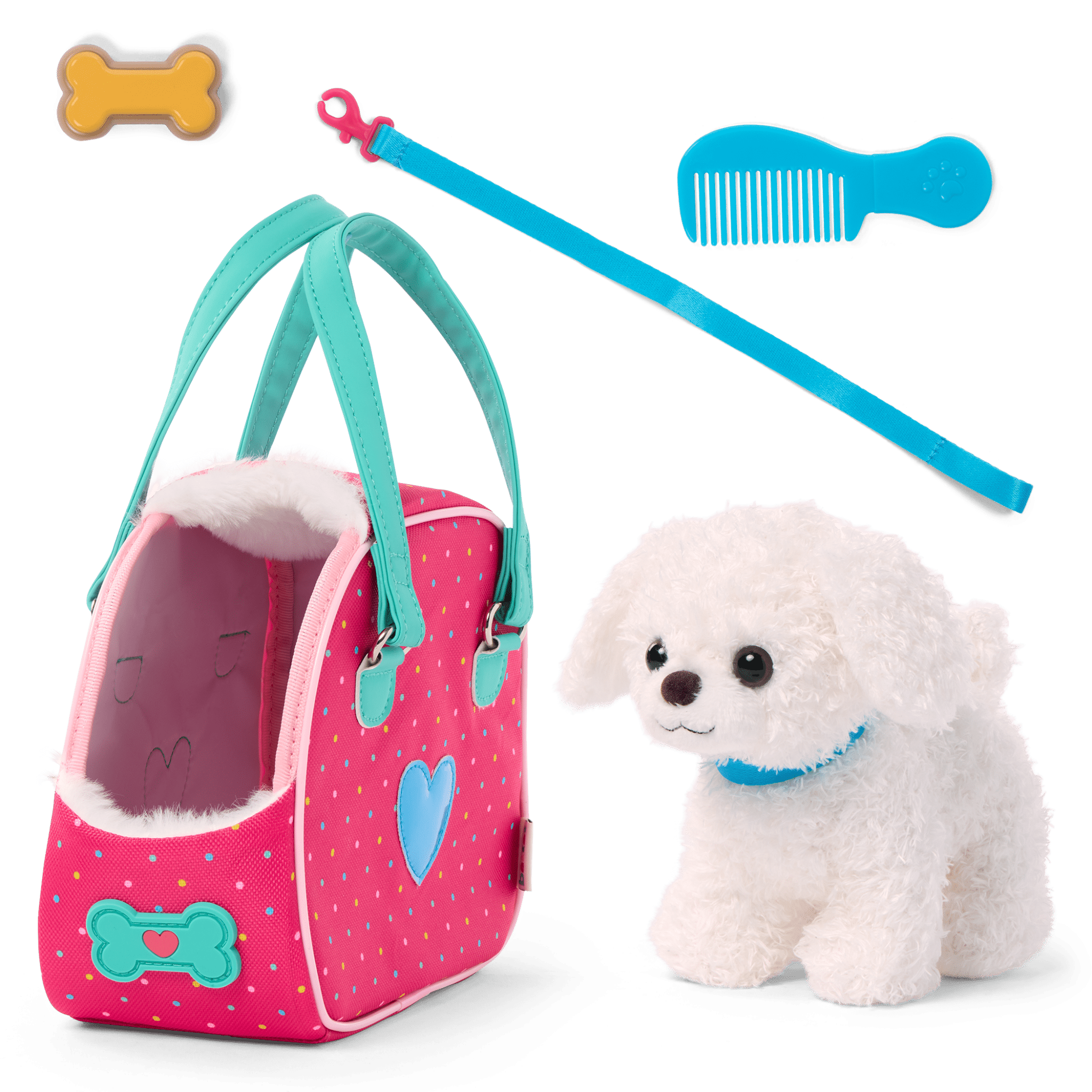 Plush Pup & Purse
