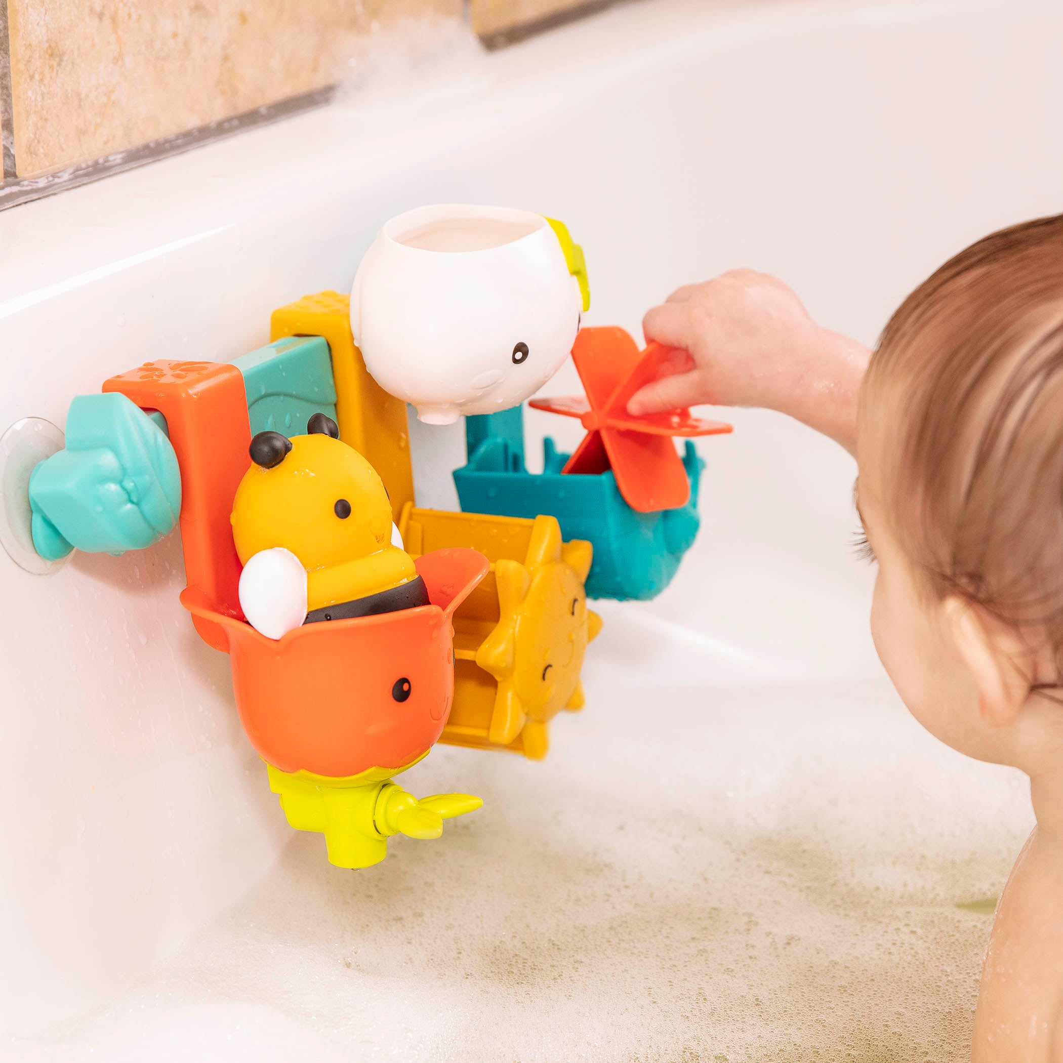 Toy bath bar for toddlers and kids.