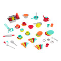 A big cooking and serving set for kids and toddlers.