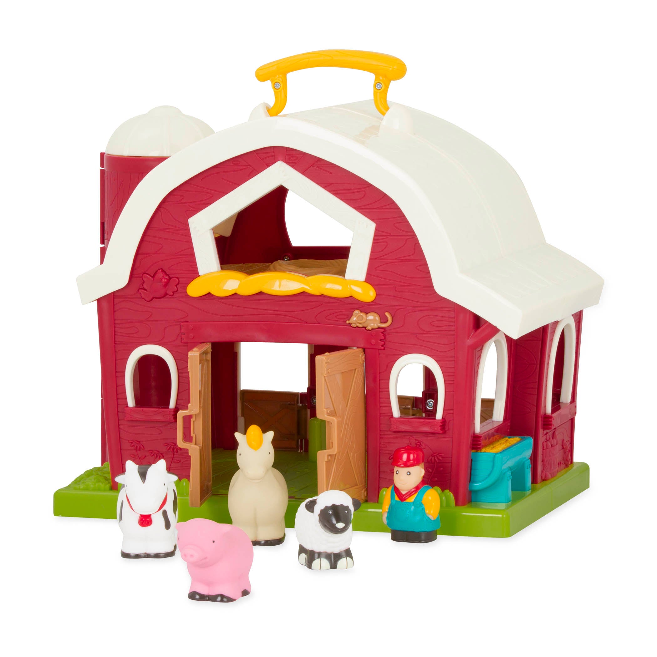 A re toy barn for kids that opens up for more fun!