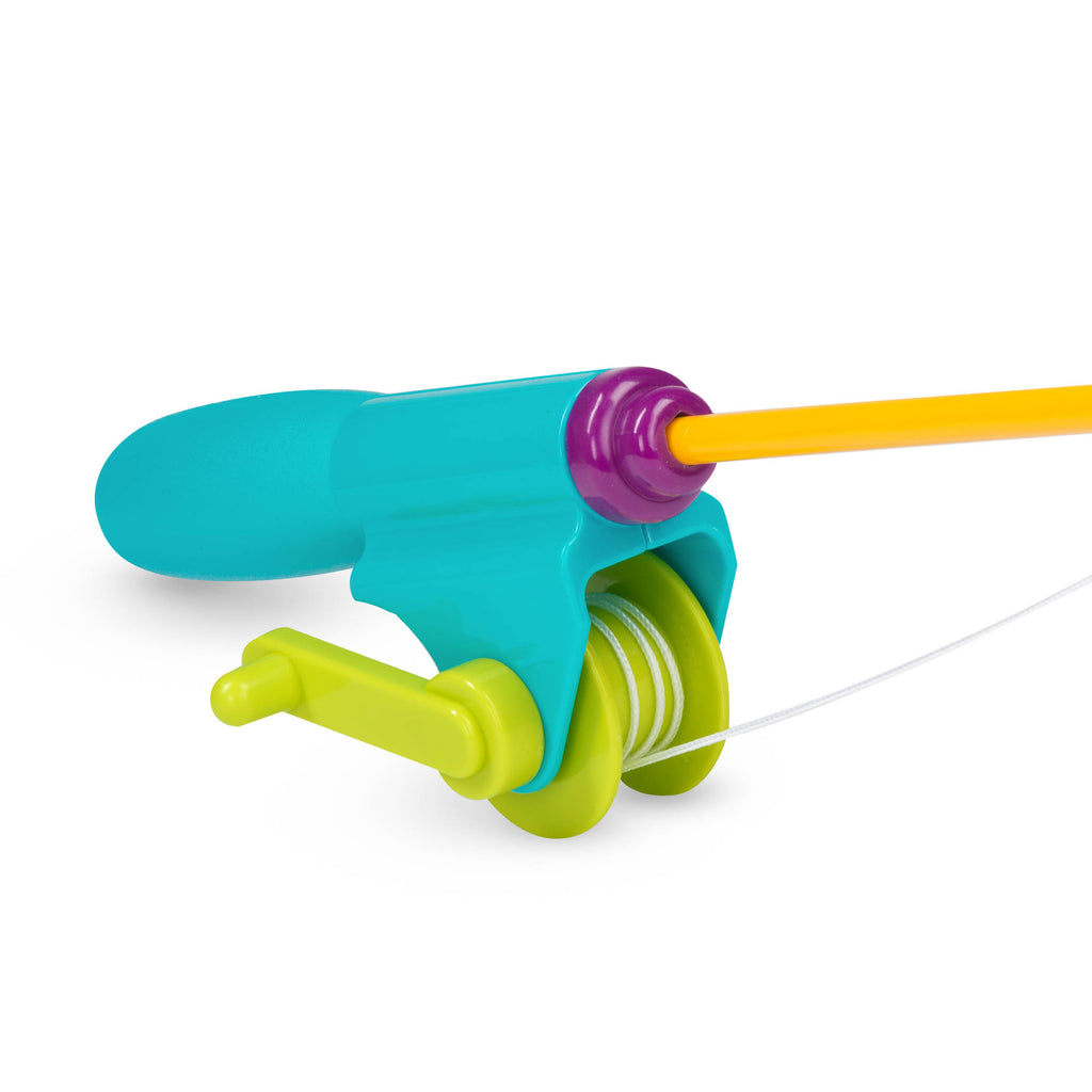 Toy fishing rods and toys fish for toddlers and kids.