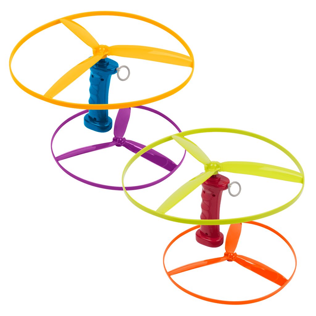 Flying disc toy.
