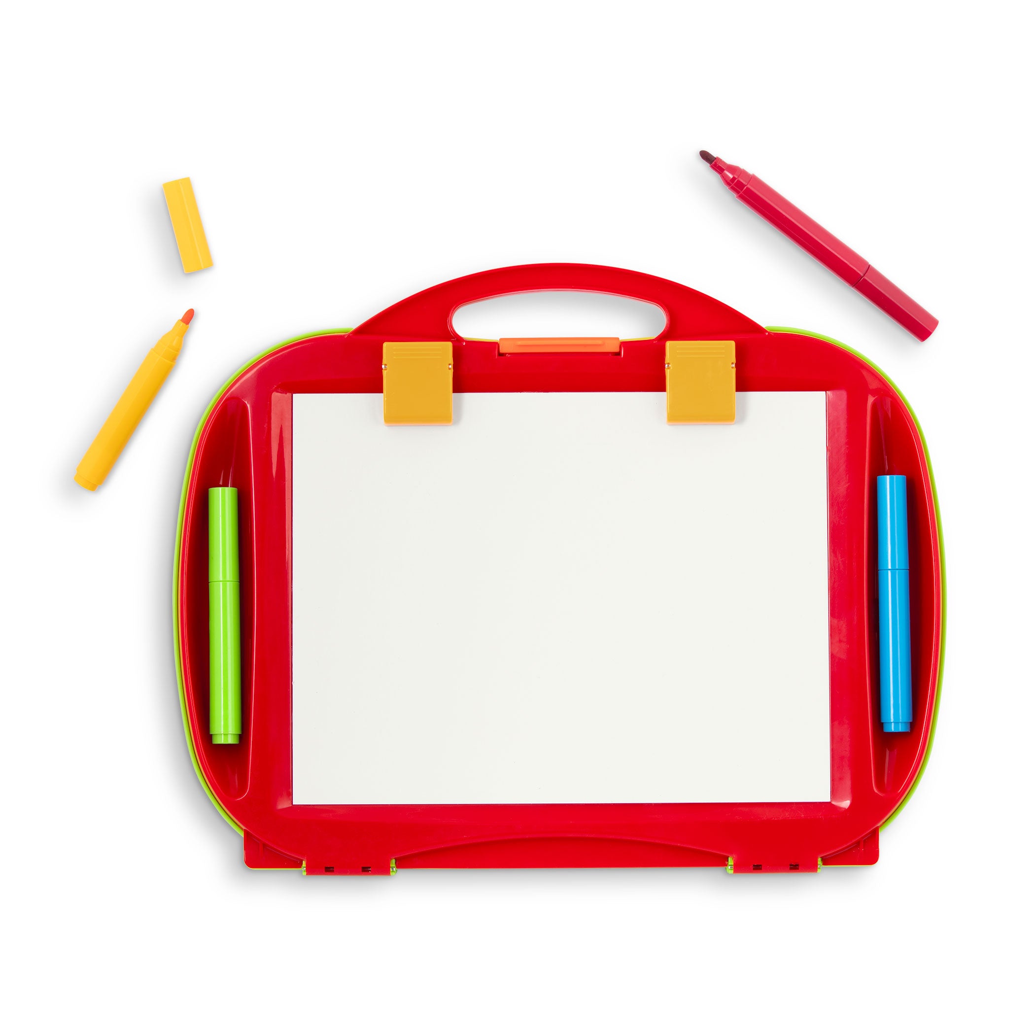 Drawing board and markers