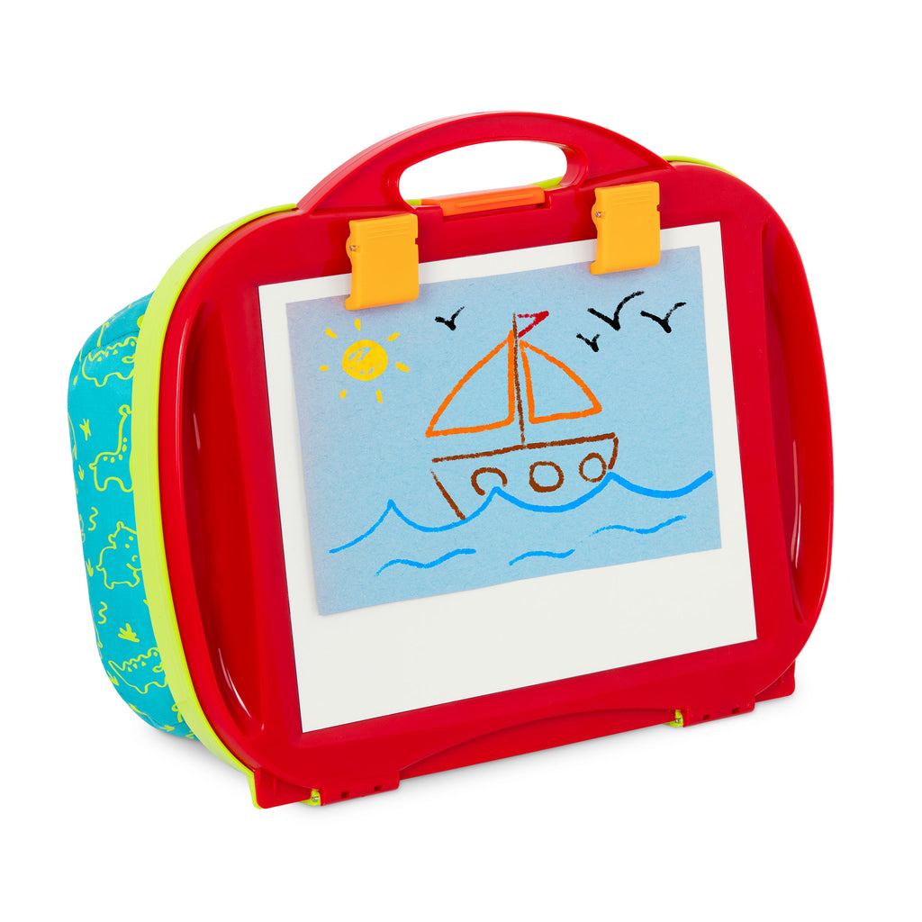 Drawing board and markers