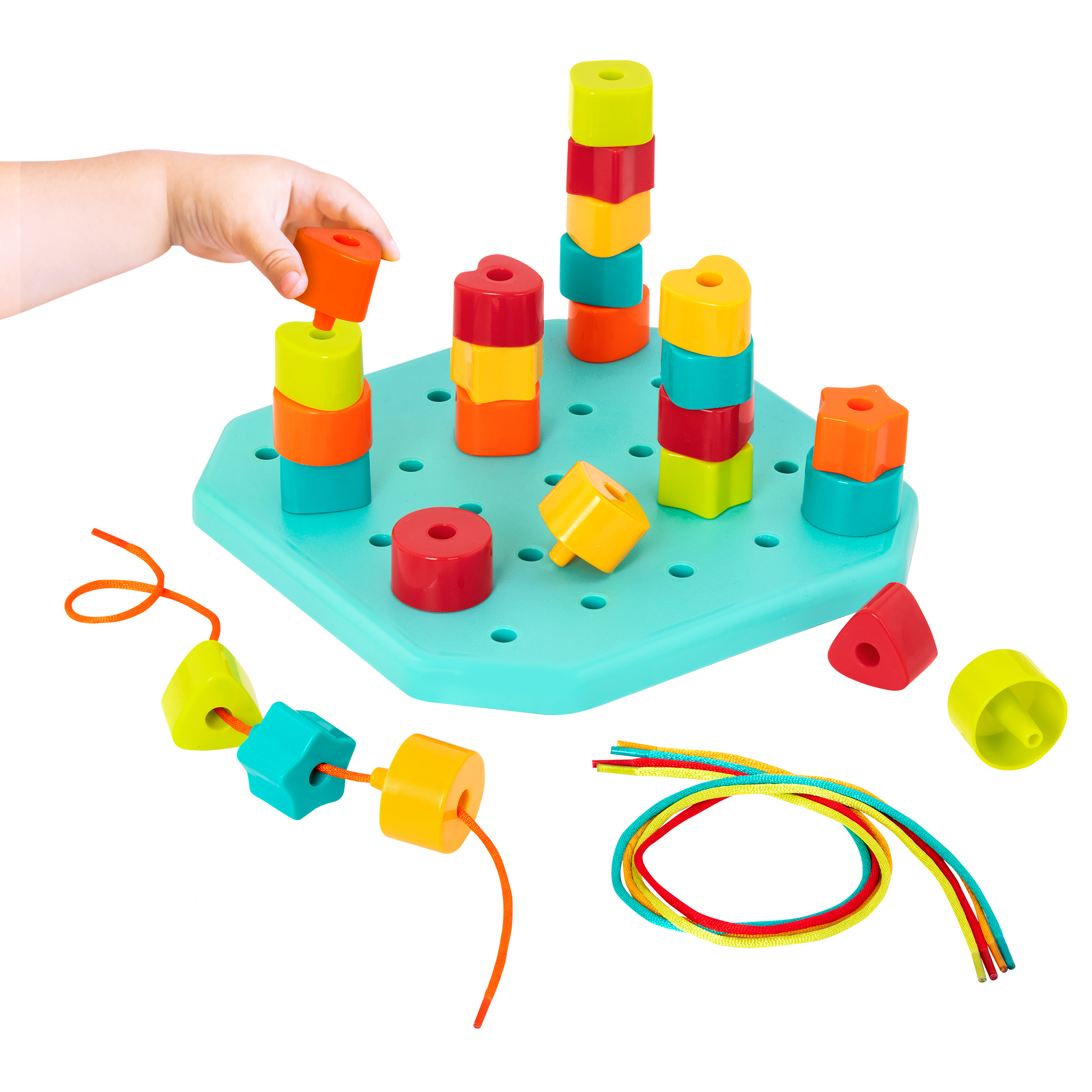 Colorful stacking toy set