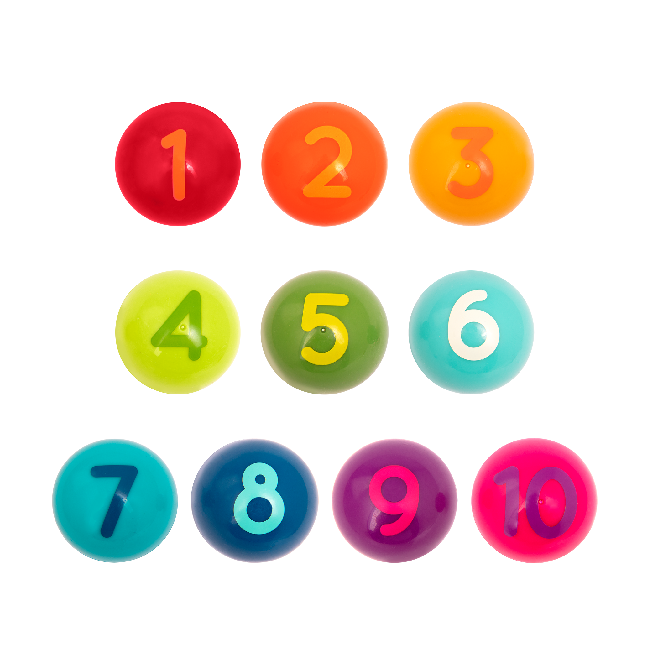 Colorful gumball machine toy