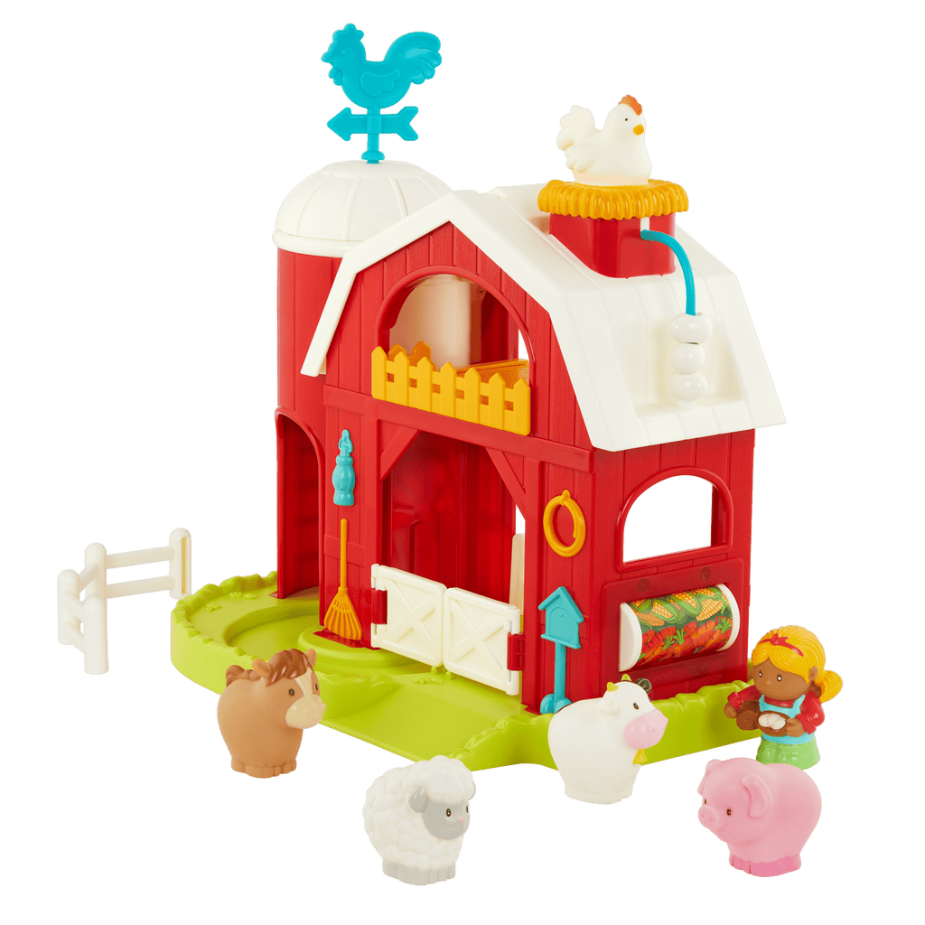 Toy barn playset.