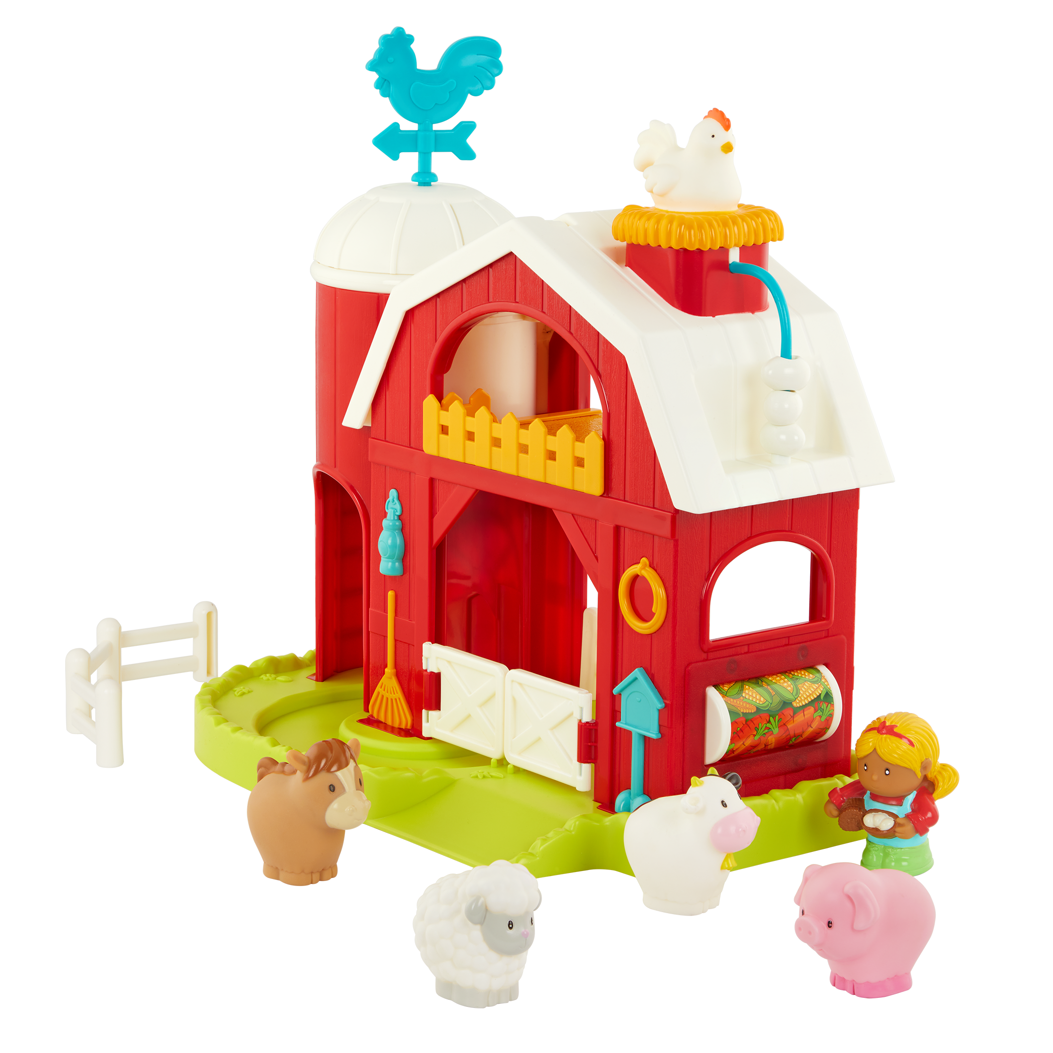 Toy barn playset.