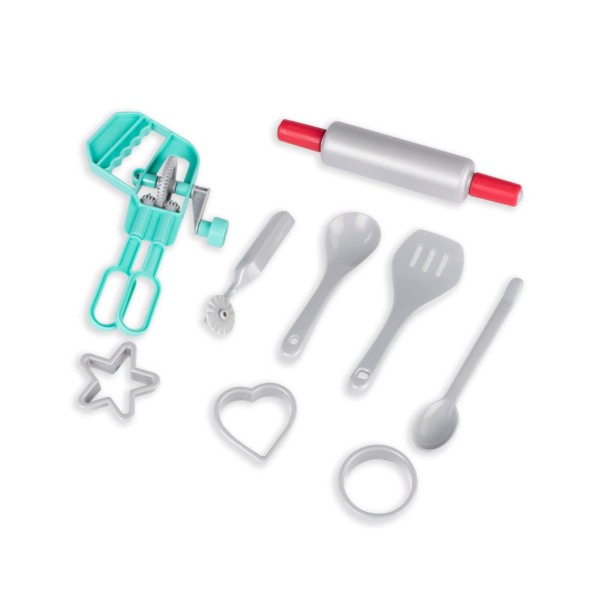 A big cooking and serving set for kids and toddlers.