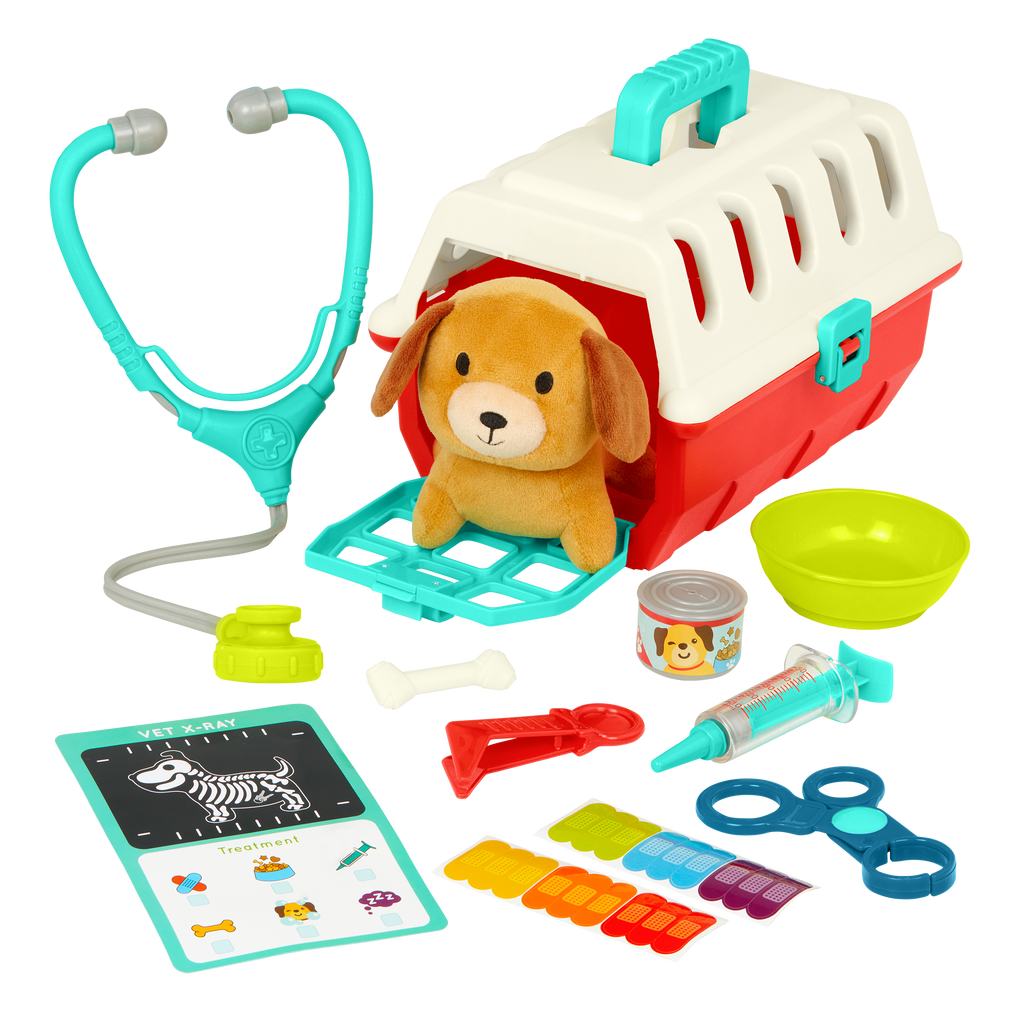Battat mini vet kit playset for toddlers