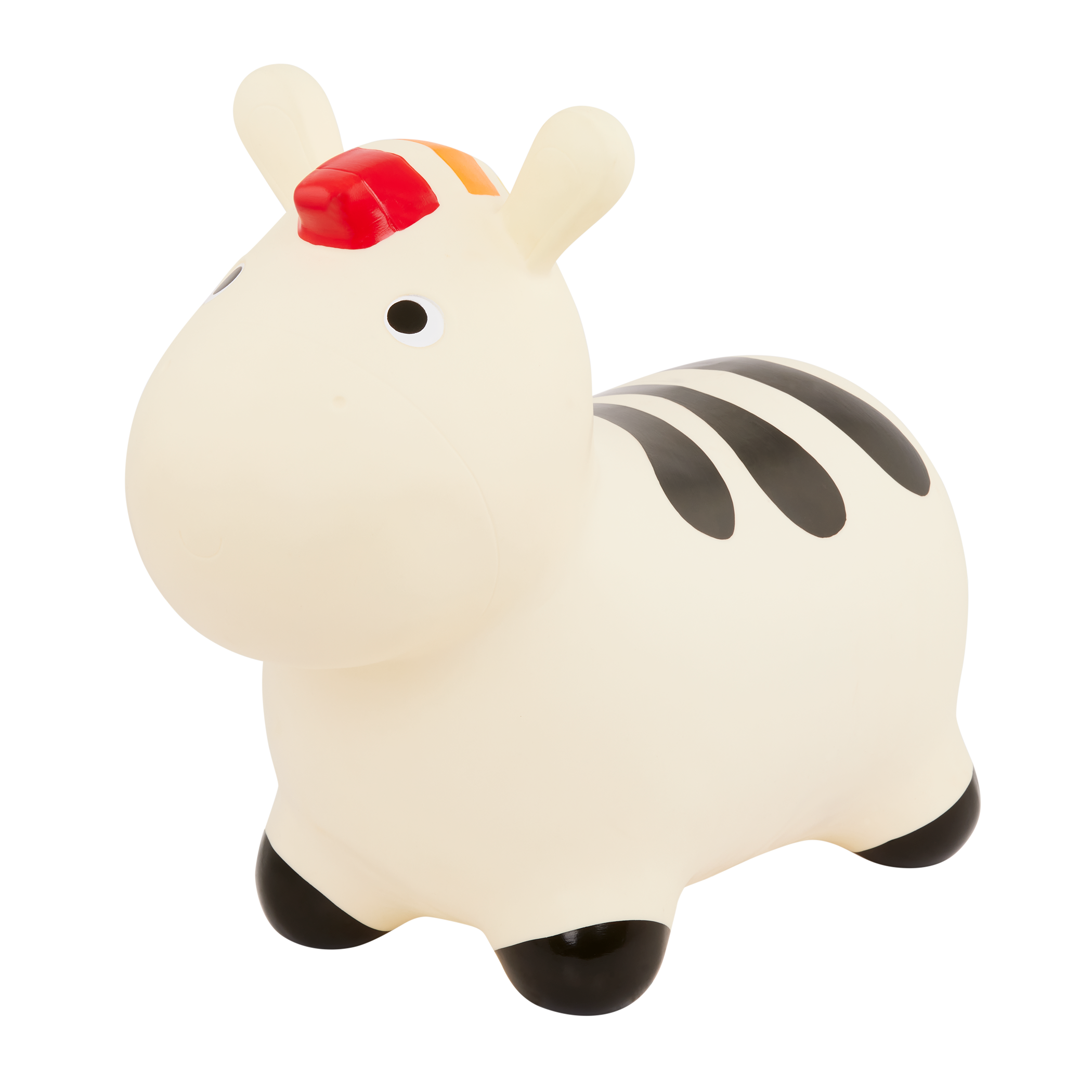 Hopping zebra bouncy toy for toddlers