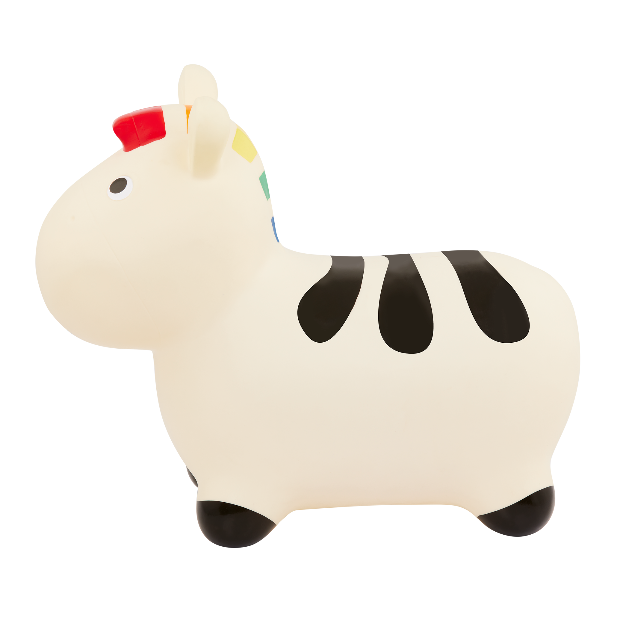 Hopping zebra bouncy toy for toddlers