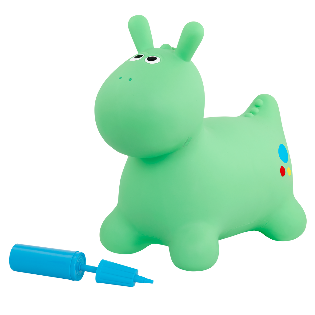 Hopping dino bouncer toy for toddlers