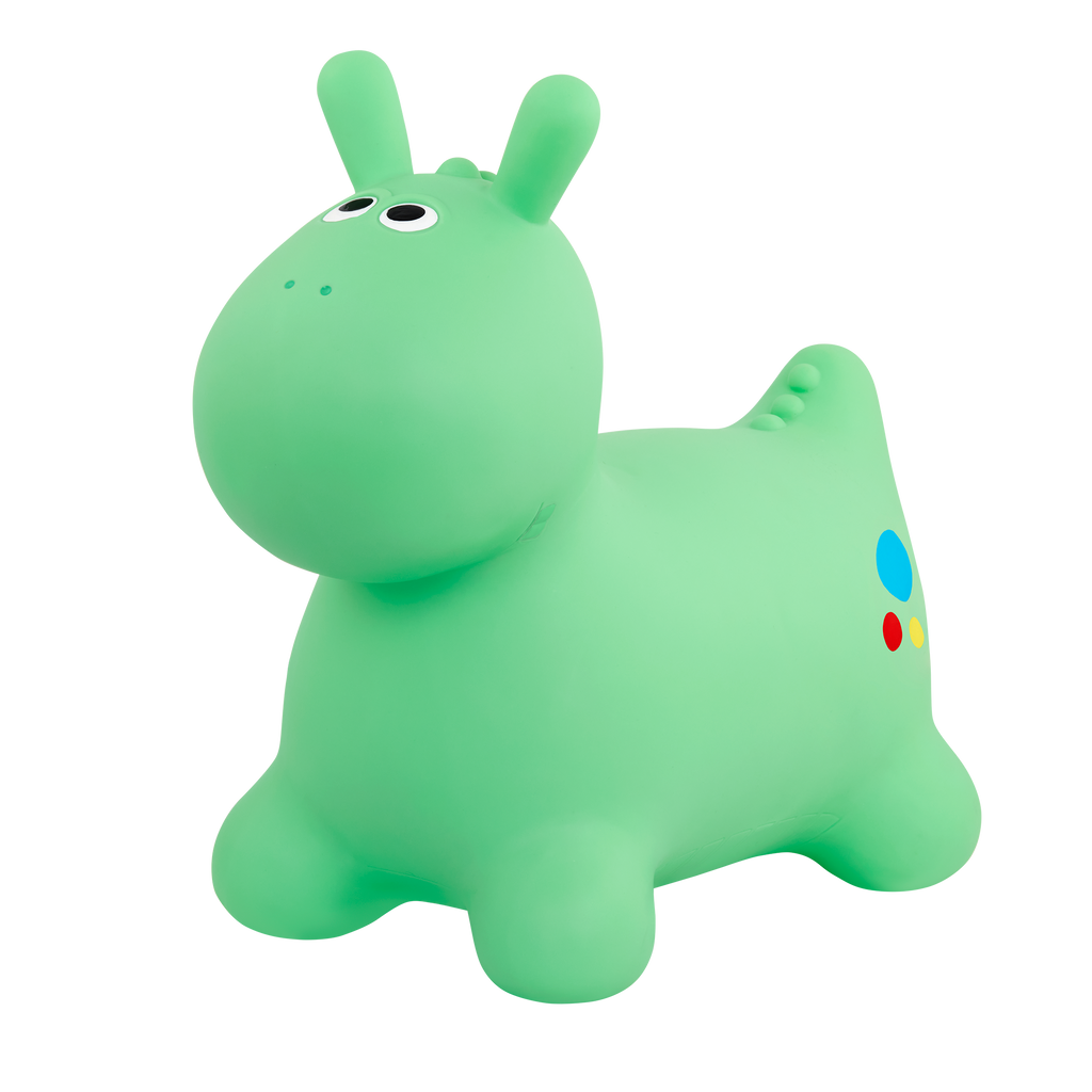 Hopping dino bouncer toy for toddlers