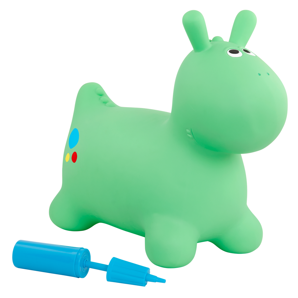 Hopping dino bouncer toy for toddlers