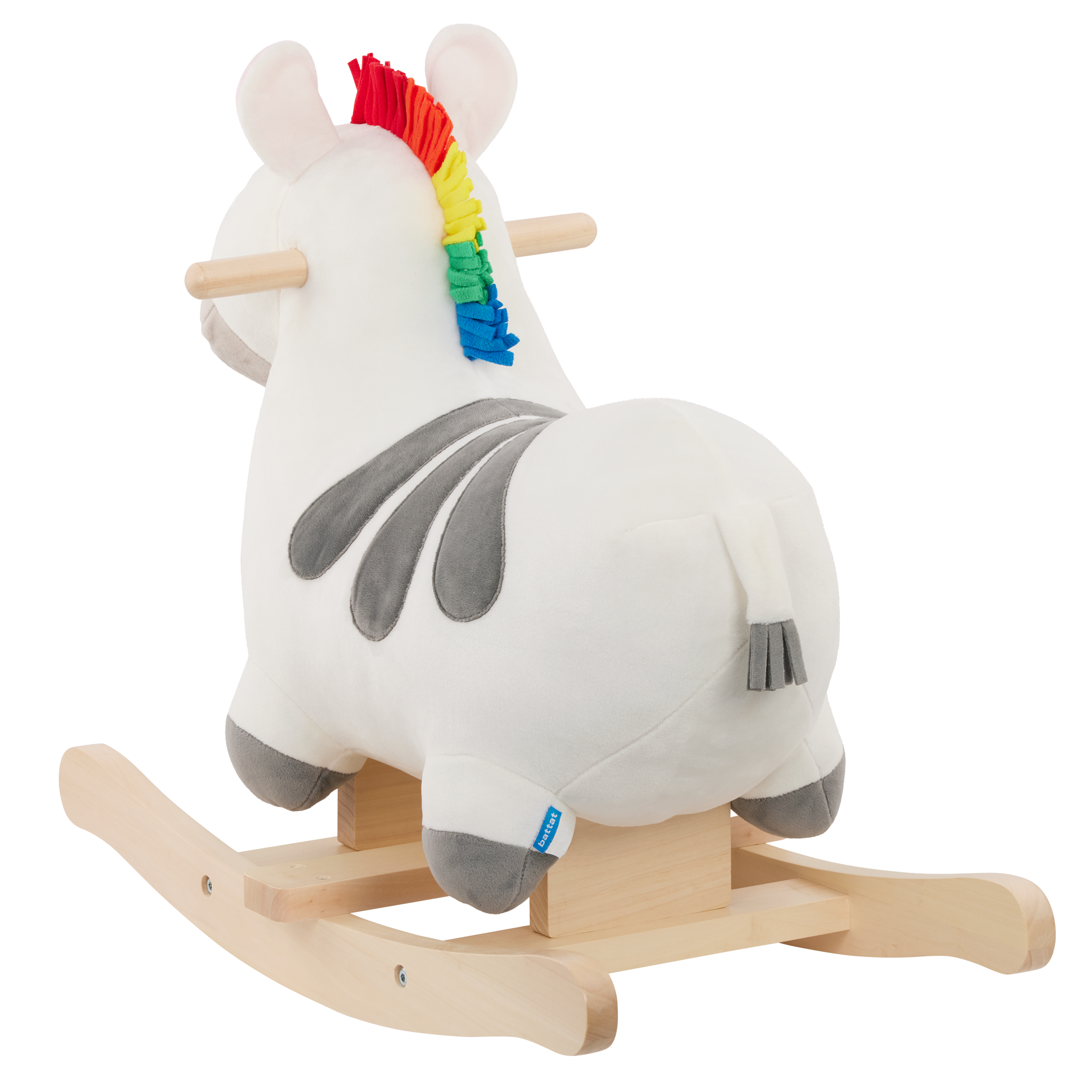 Rocking zebra toy for toddlers